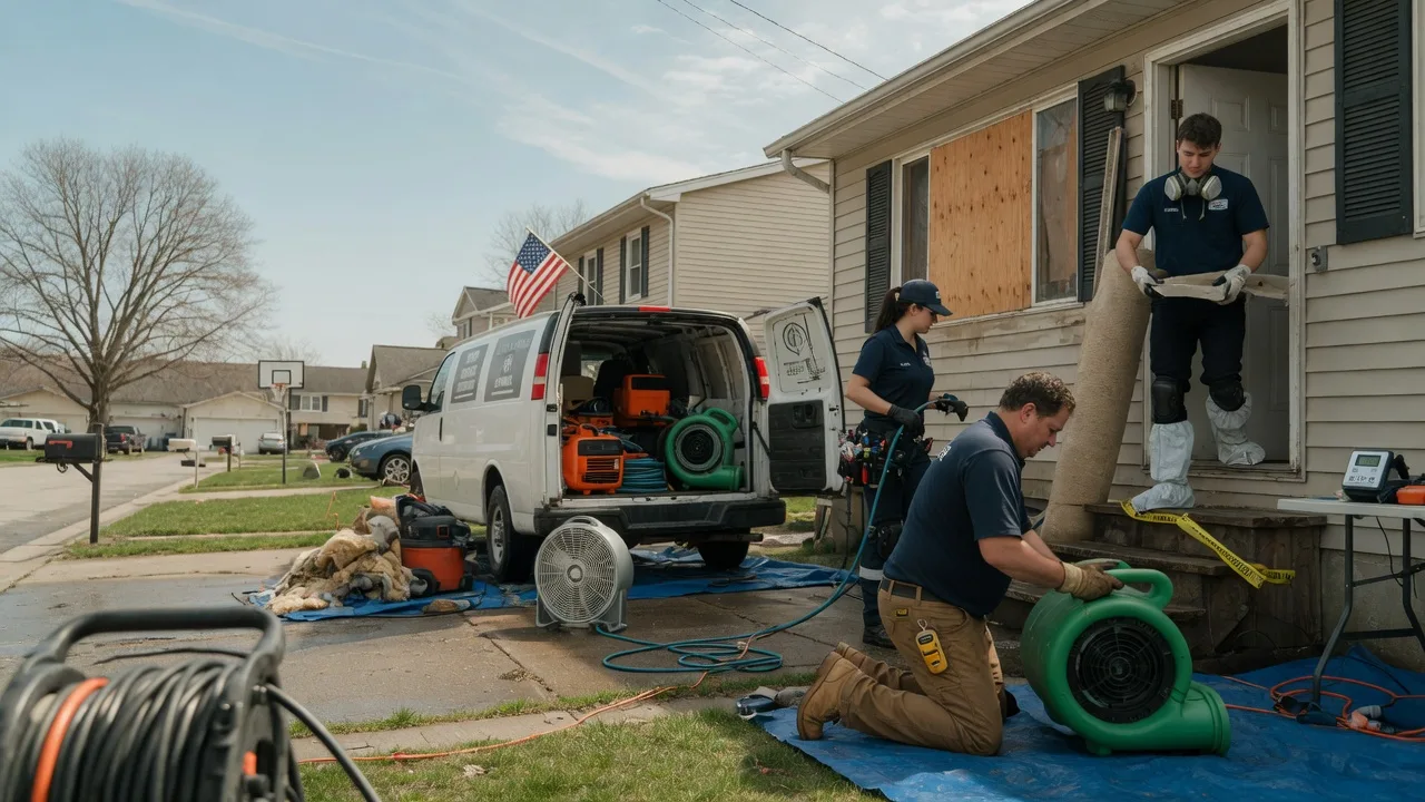 Water Damage Restoration in Lexington, IN near me